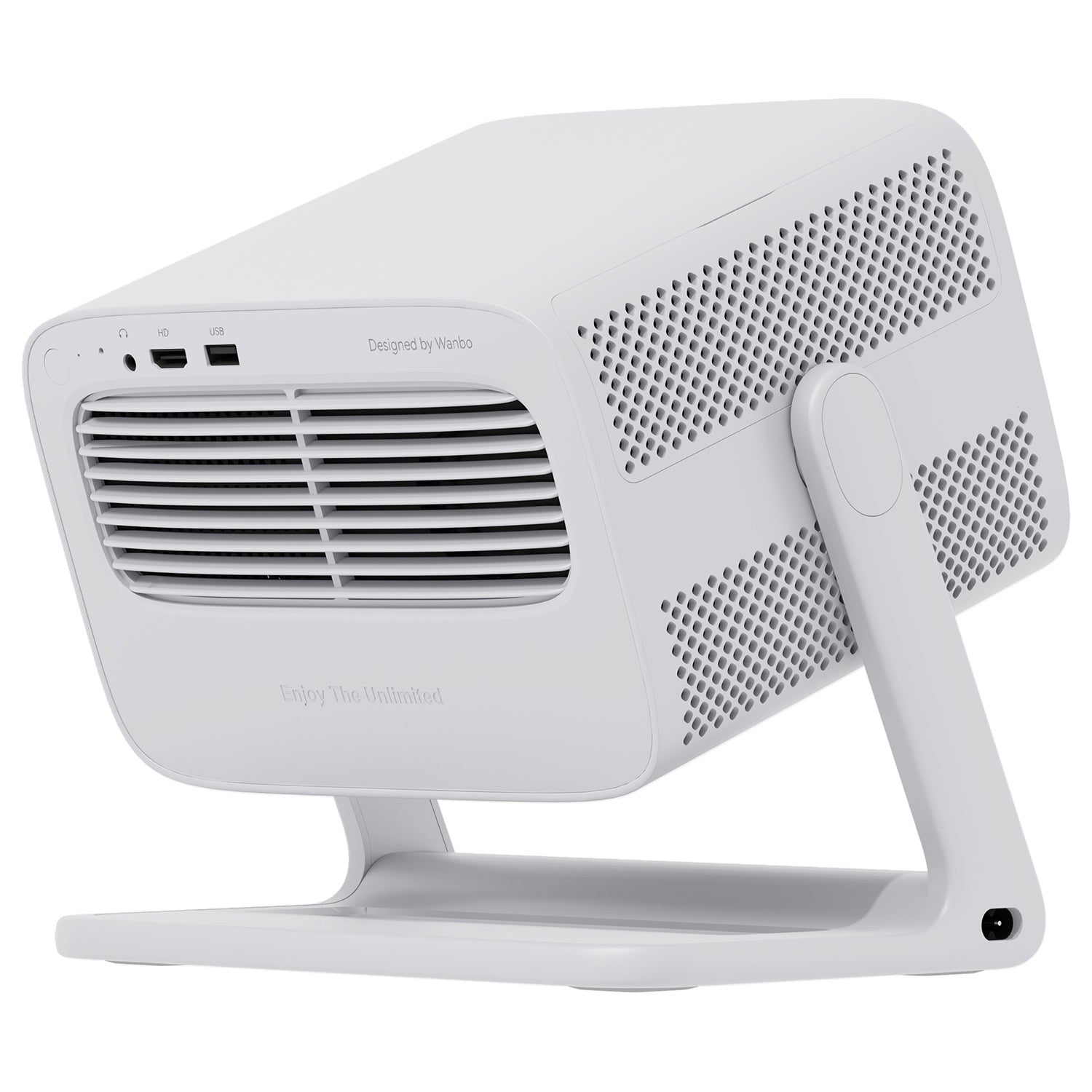 Wanbo VALI 1 – 1080P 900ANSI Android 11 Smart Home Theatre Projector – White - image 4