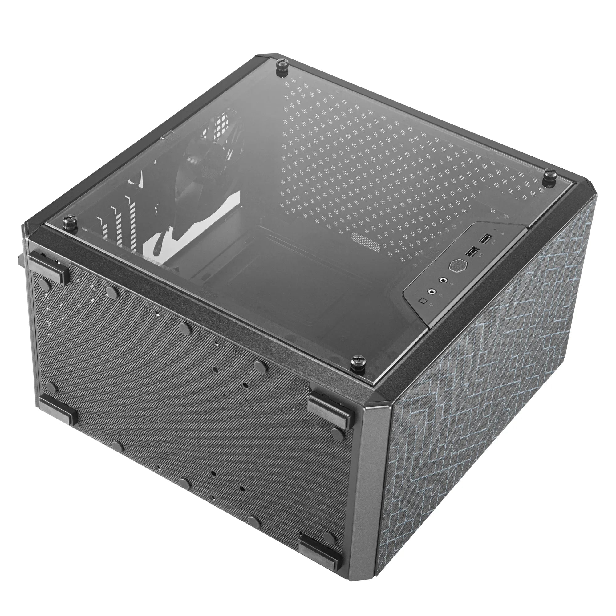 Cooler Master Masterbox Q500L Compact ATX; Orientation & A Movable I/O Panel; Windowed; Fully Perforated Chassis; Magnetic Dust - image 13
