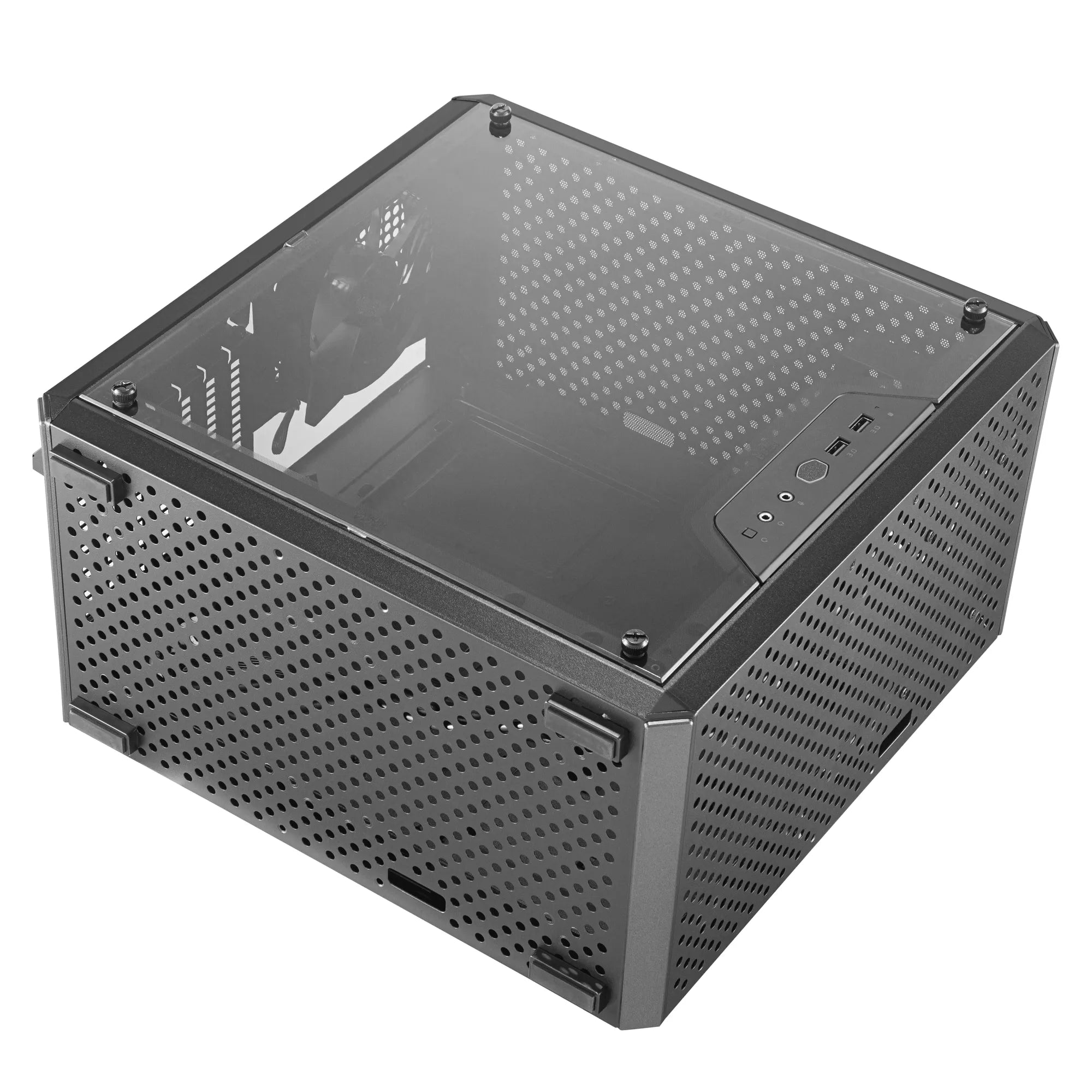 Cooler Master Masterbox Q500L Compact ATX; Orientation & A Movable I/O Panel; Windowed; Fully Perforated Chassis; Magnetic Dust - image 27