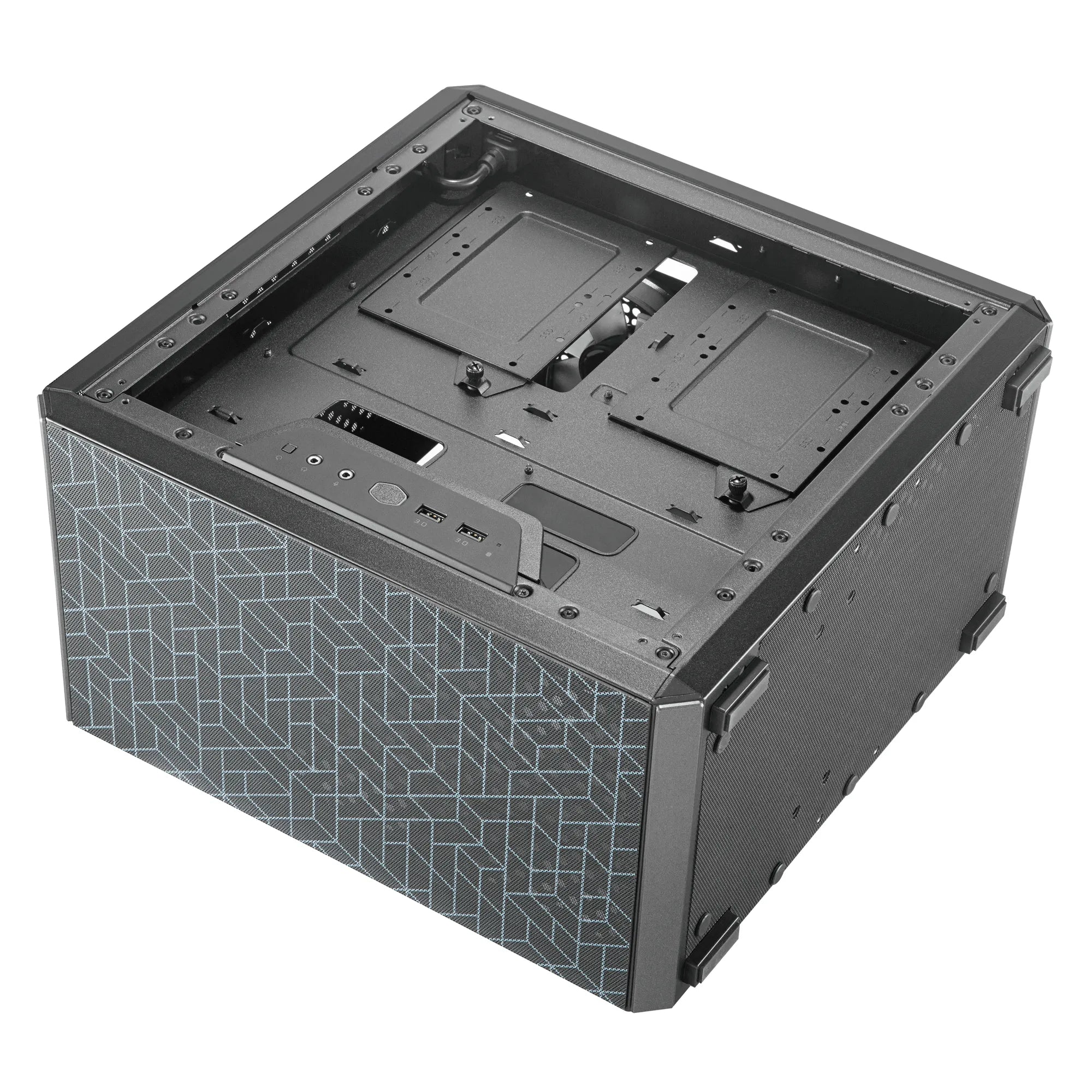 Cooler Master Masterbox Q500L Compact ATX; Orientation & A Movable I/O Panel; Windowed; Fully Perforated Chassis; Magnetic Dust - image 29
