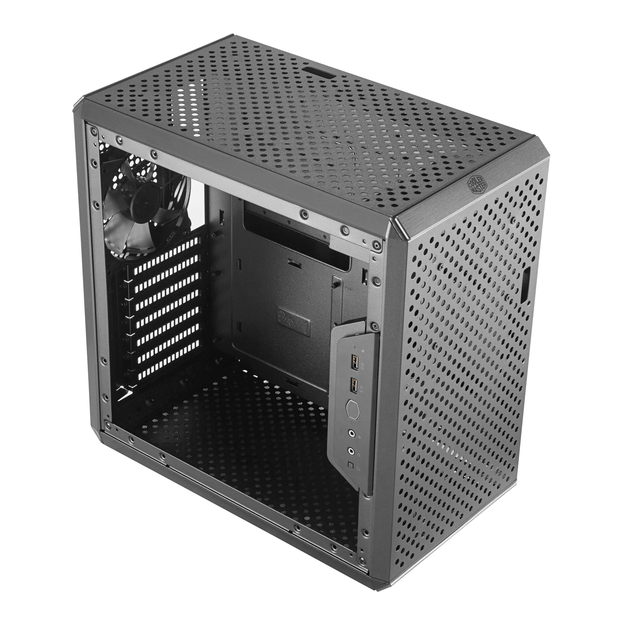 Cooler Master Masterbox Q500L Compact ATX; Orientation & A Movable I/O Panel; Windowed; Fully Perforated Chassis; Magnetic Dust - image 35