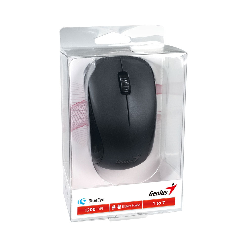 GENIUS 2.4GHZ WIRELESS BLACK , BLUE EYE SENSOR - image 2