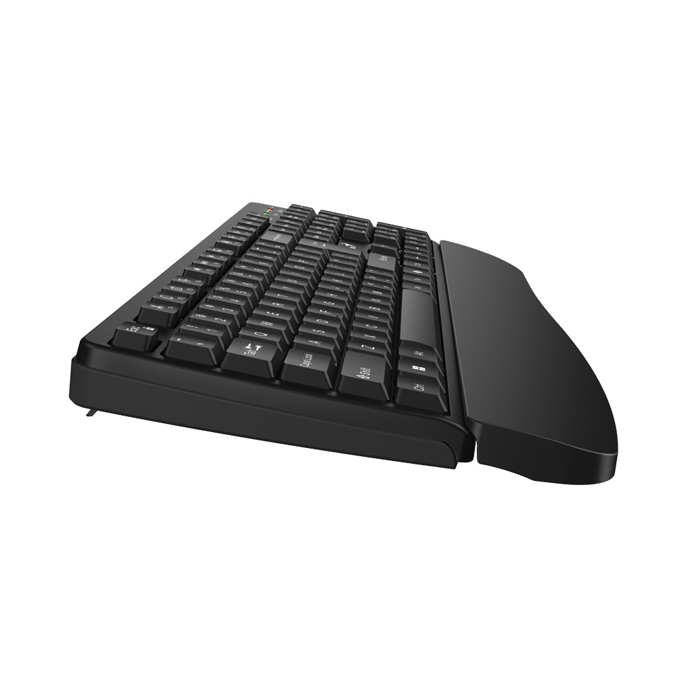 GENIUS 2.4GHZ WIRELESS PALM REST KEYBOARD - image 3