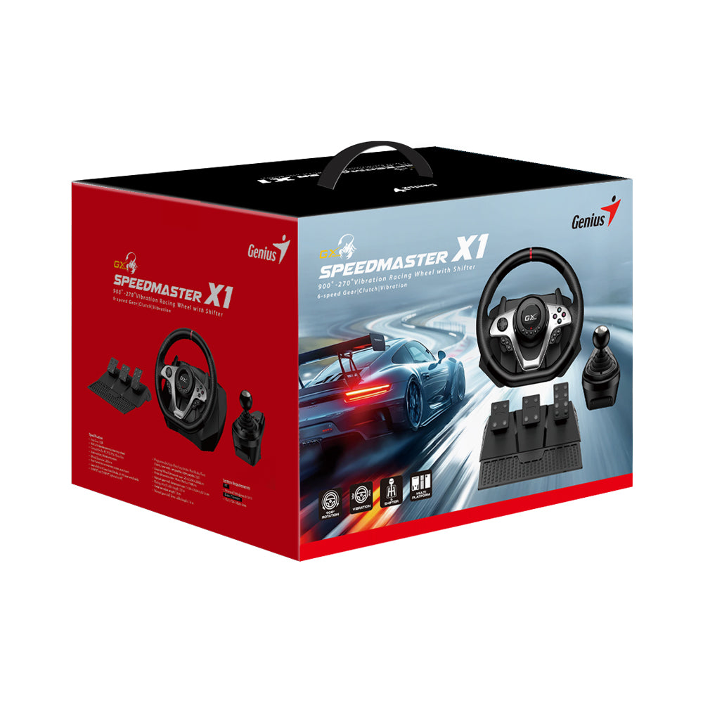 GENIUS 6 SPEED WHEEL WITH VIBRATION - BLK - image 4