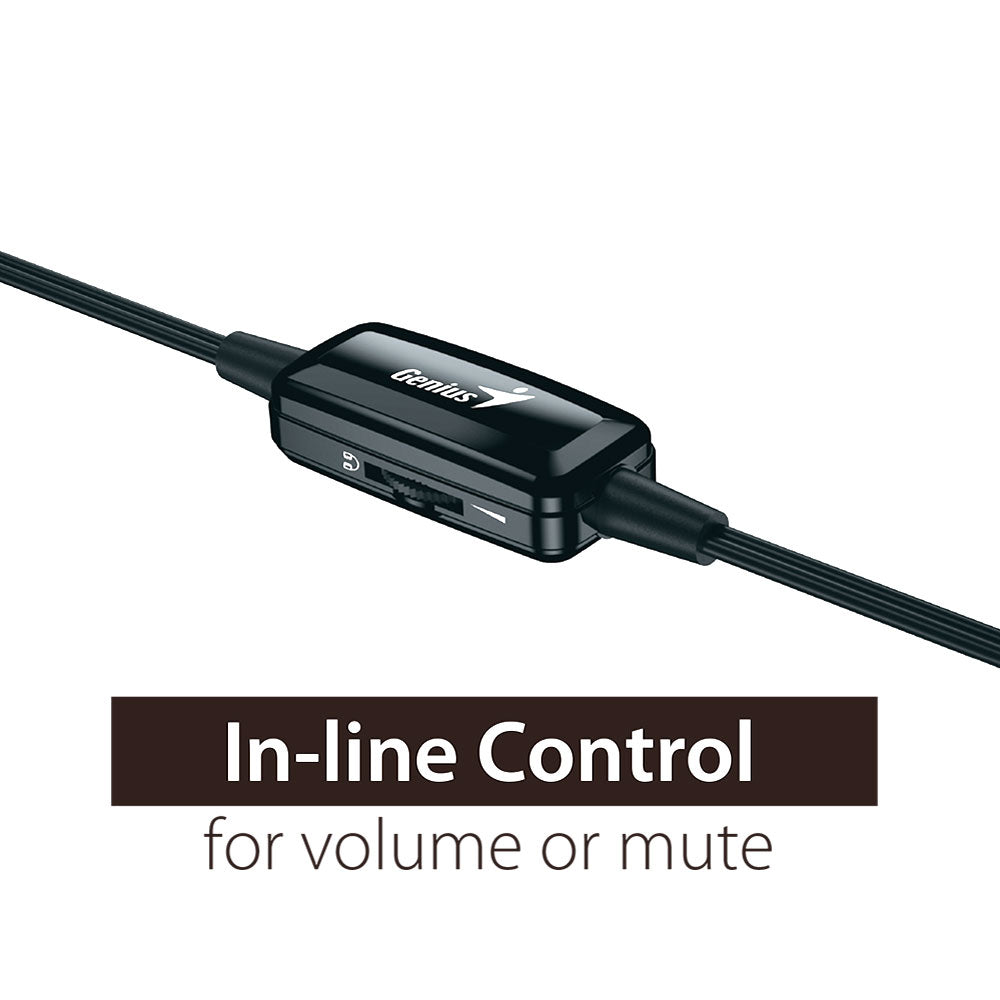 GENIUS USB HEADSET 220U BLACK - image 2