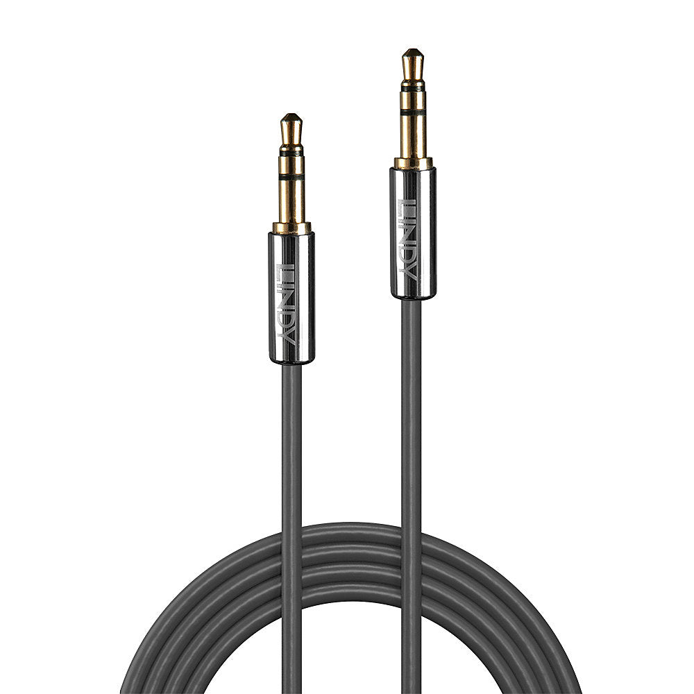 LINDY 0.5M 3.5MM STEREO M-M CROMO(35320) - image 2