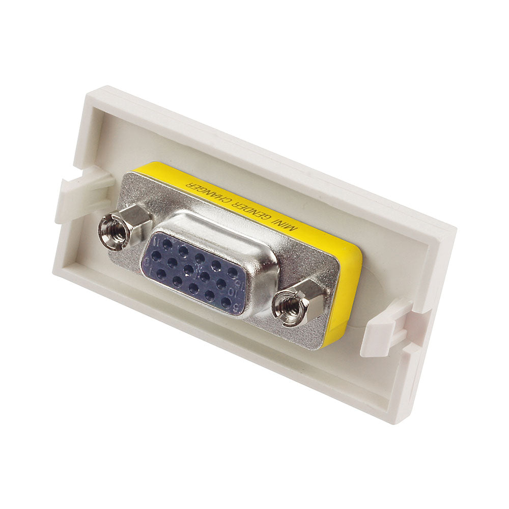 LINDY VGA F-F SNAP-IN KEYSTONE (60480) - image 2