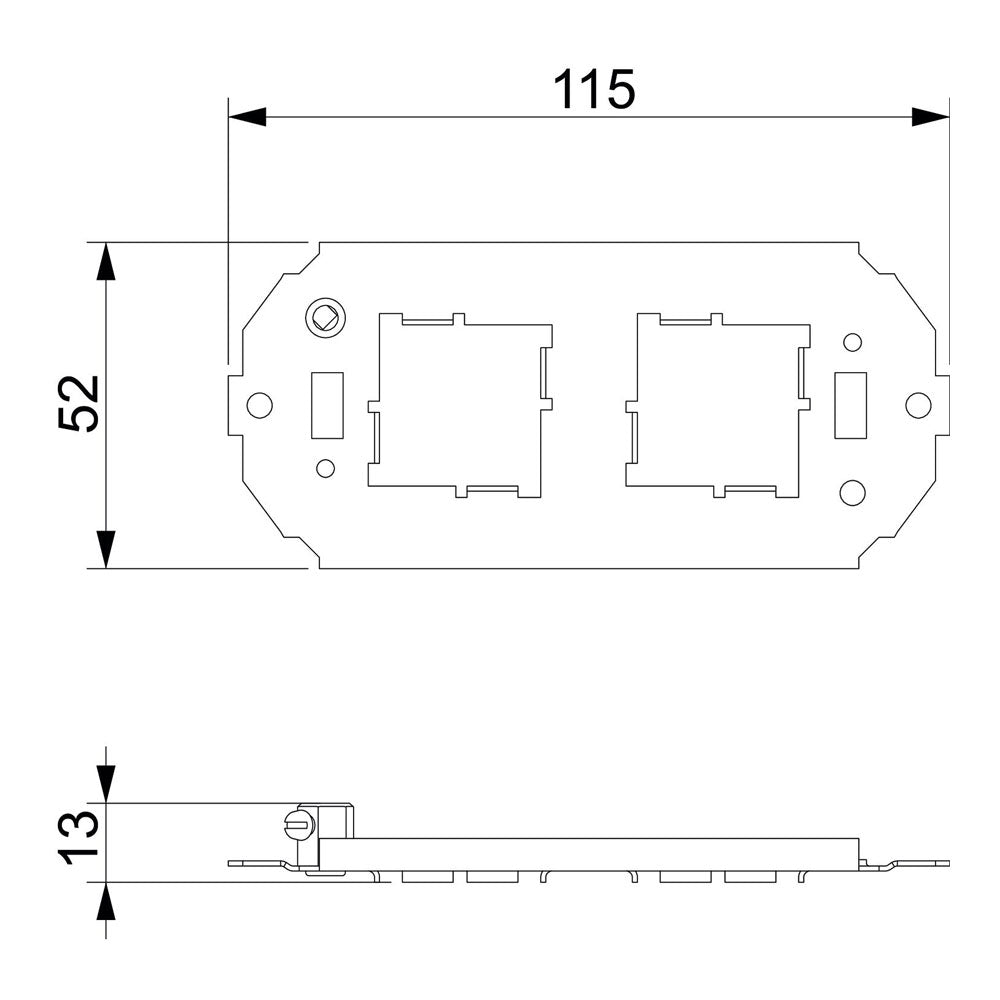 O-LINE S2 1005 BLANK YOKE PG 2 MODULE - image 2