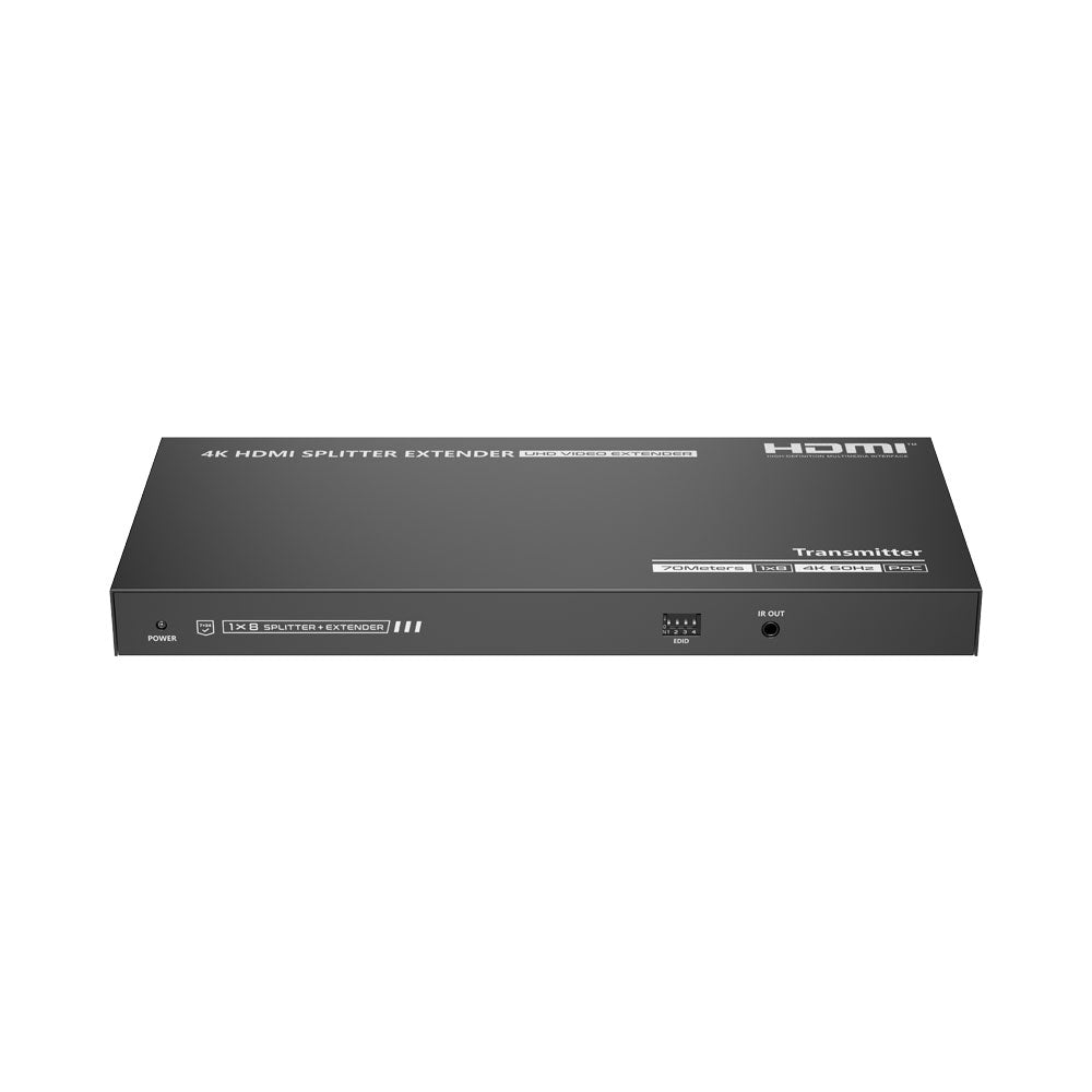 LENKENG IPCOLOUR 4K60 HDMI 1X8 SPLITTER CAT6/7 70M - image 2
