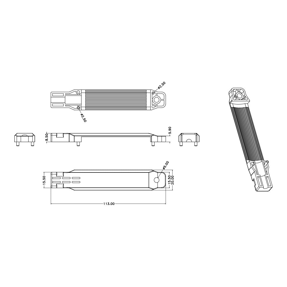 DELOCK 83218 ACTIVE OPTICAL CABLE WIRE PULLER - image 2