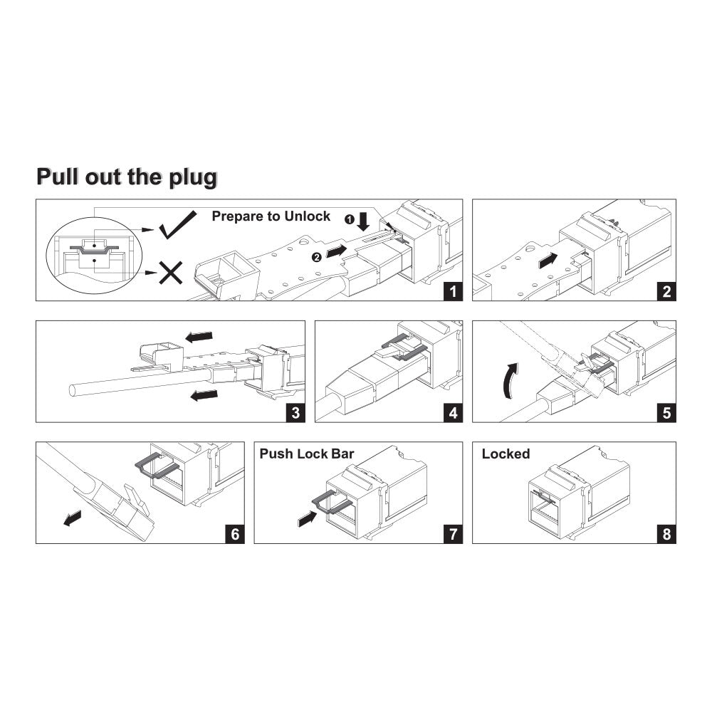DELOCK RJ45 CAT6 SECURE KEYSTONE (86404) - image 4
