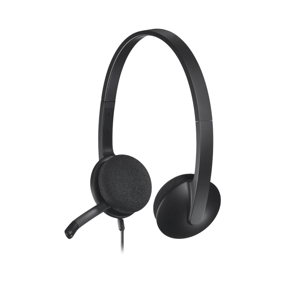 LOGITECH H340 USB COMPUTER HEADSET WITH NOISE CANC - image 2