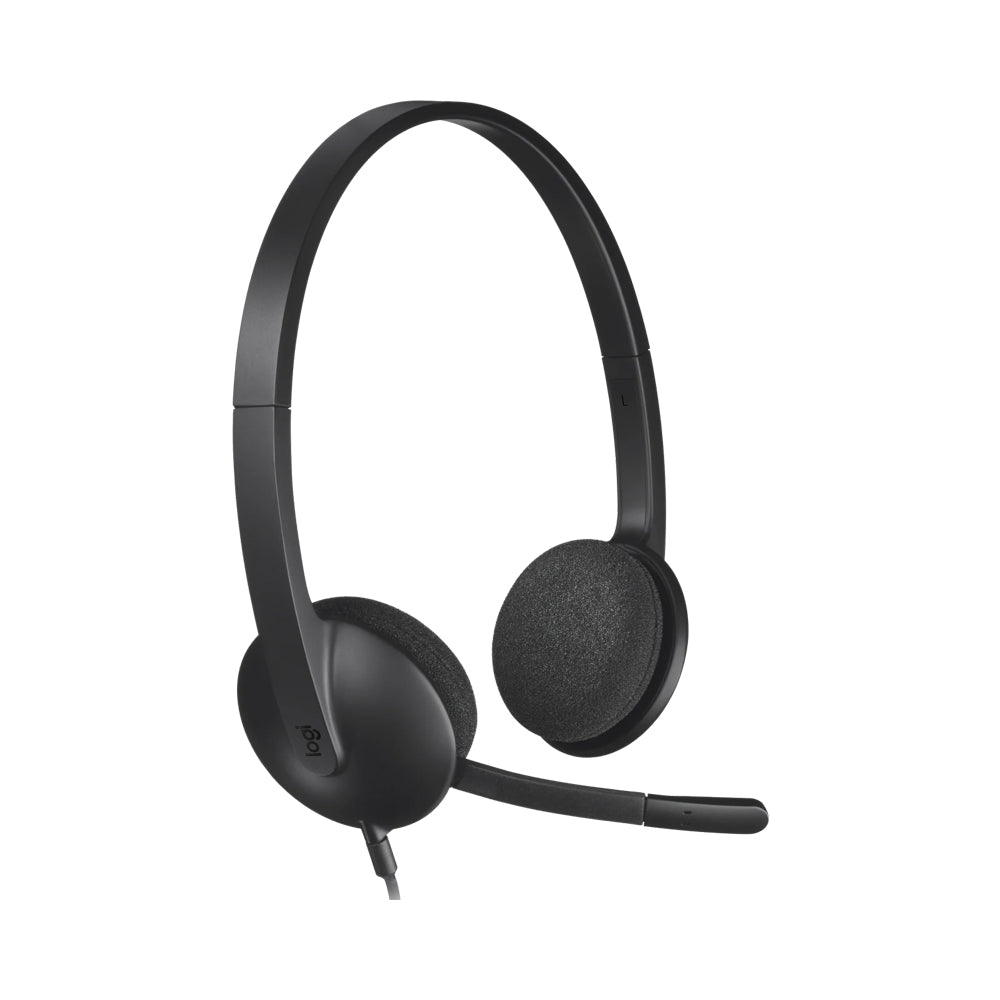 LOGITECH H340 USB COMPUTER HEADSET WITH NOISE CANC - image 3