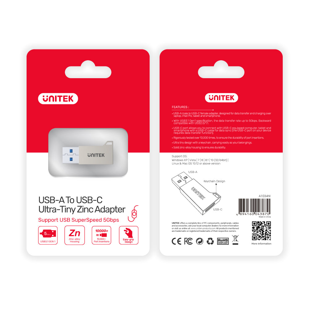 LINKQNET A1034NI USB3.0 TO TYPE-C ADAPTER - image 4