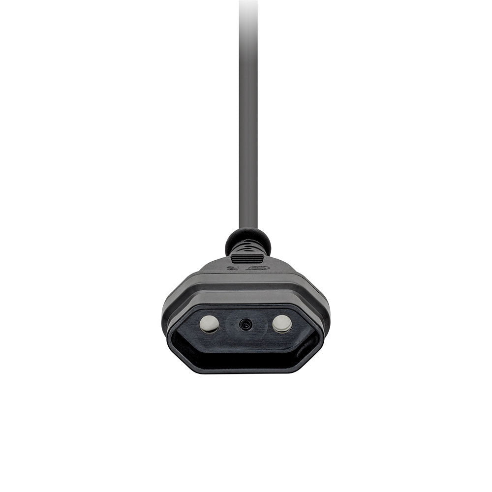 1M 2-PIN EURO PLUG TO 2-PIN EURO SOCKET - image 2