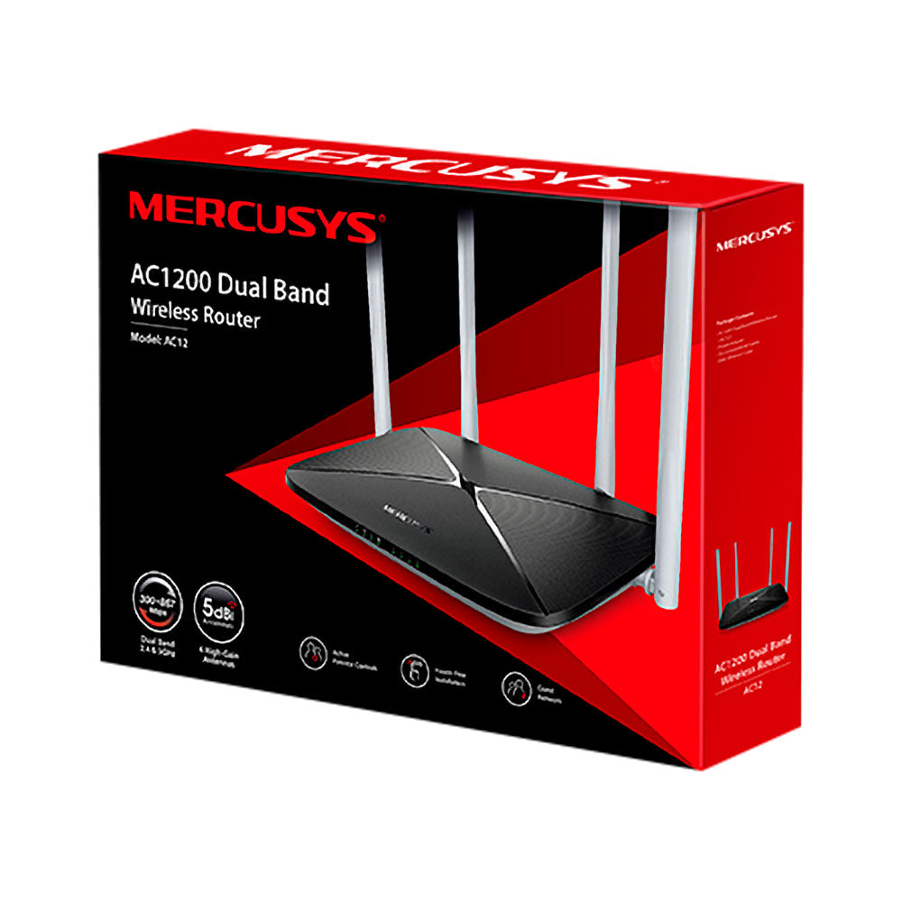 MERCUSYS AC1200 DUAL BAND WIRELESS ROUTER 10/100 - image 3
