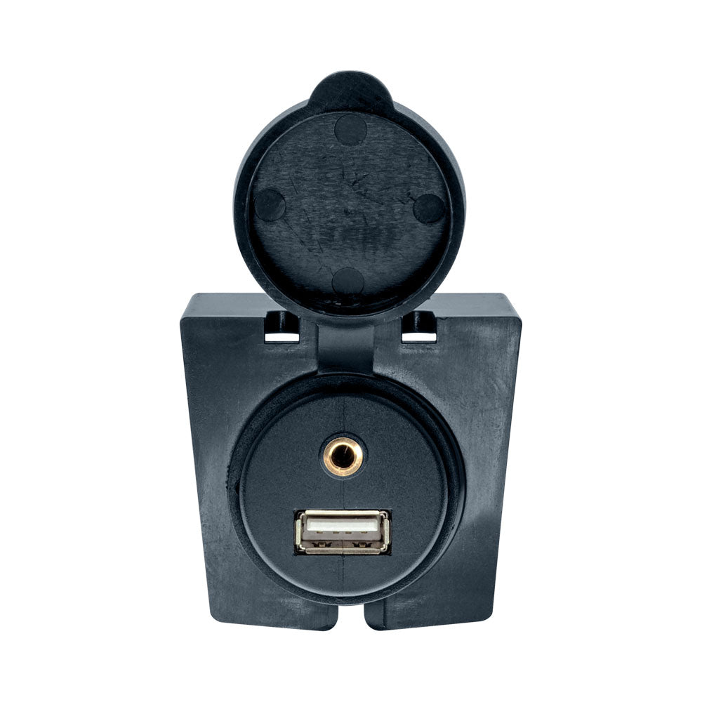 LINKQNET AUDIO-OUT PLUS MIC-IN WITH USB - PANEL MOUNTED CONNECTOR - image 2