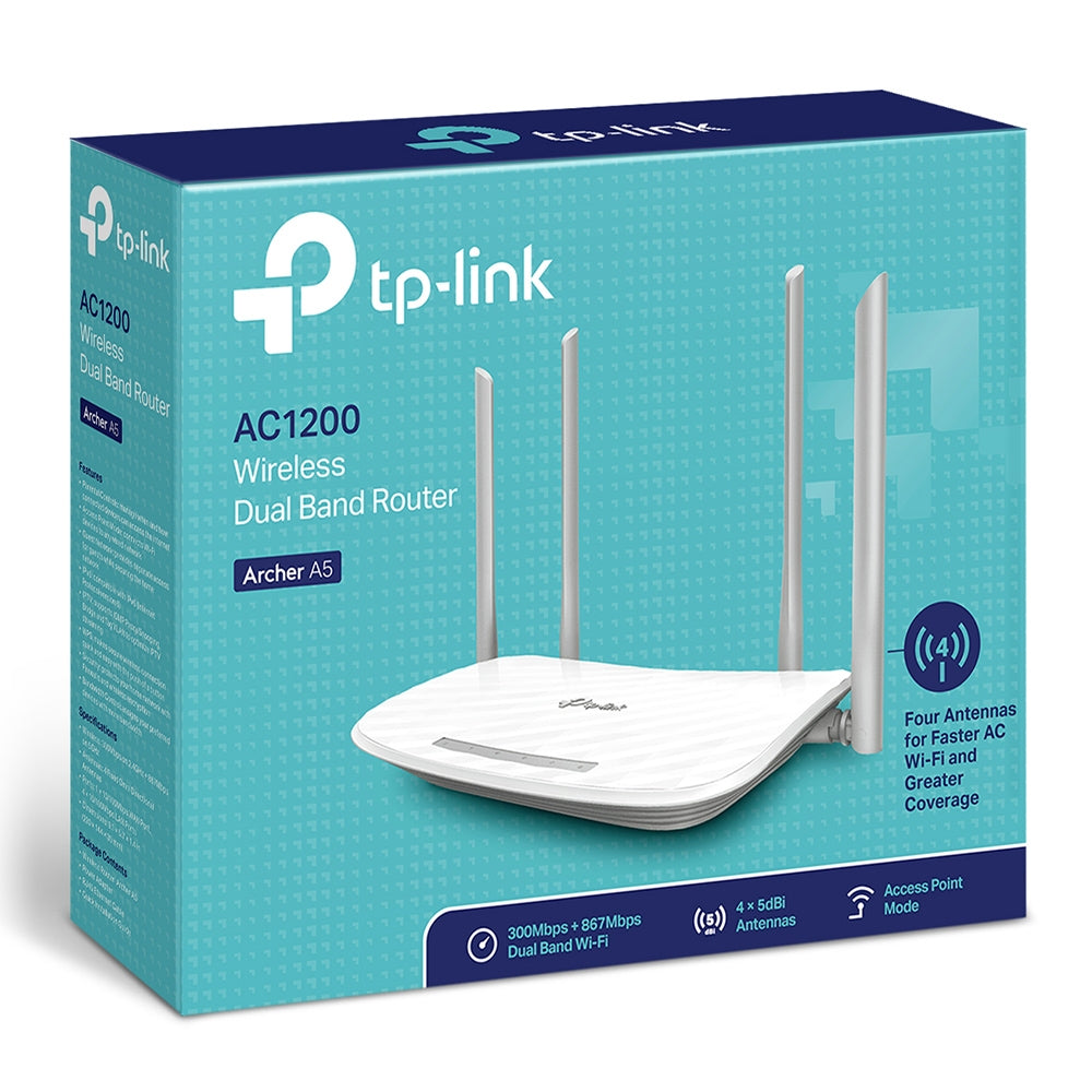 TP-LINK AC1200 WIFI DUAL BAND FE ROUTER - image 3
