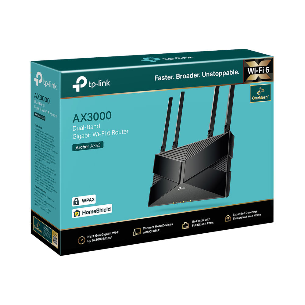 TP-LINK AX3000 GIGABIT WI-FI 6 ROUTER - image 3