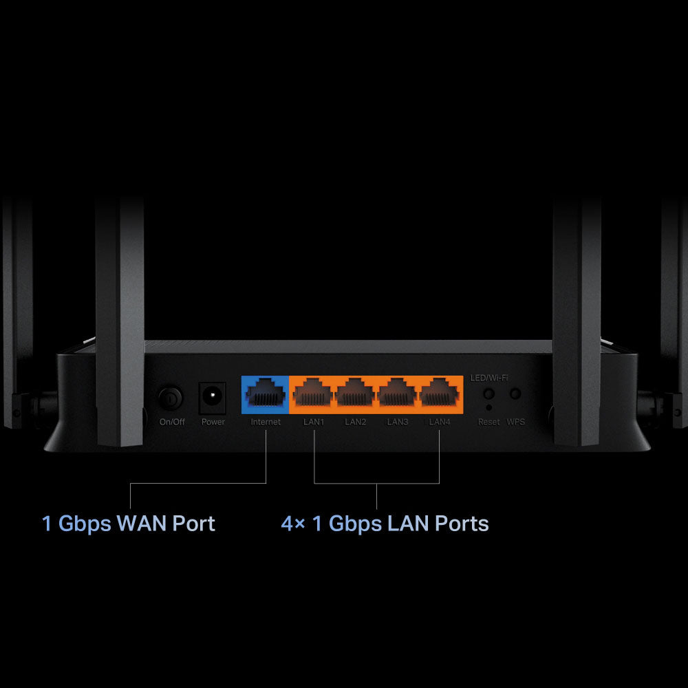 TP-LINK BE220 WIFI 7 DUAL BAND GB ROUTER - image 5