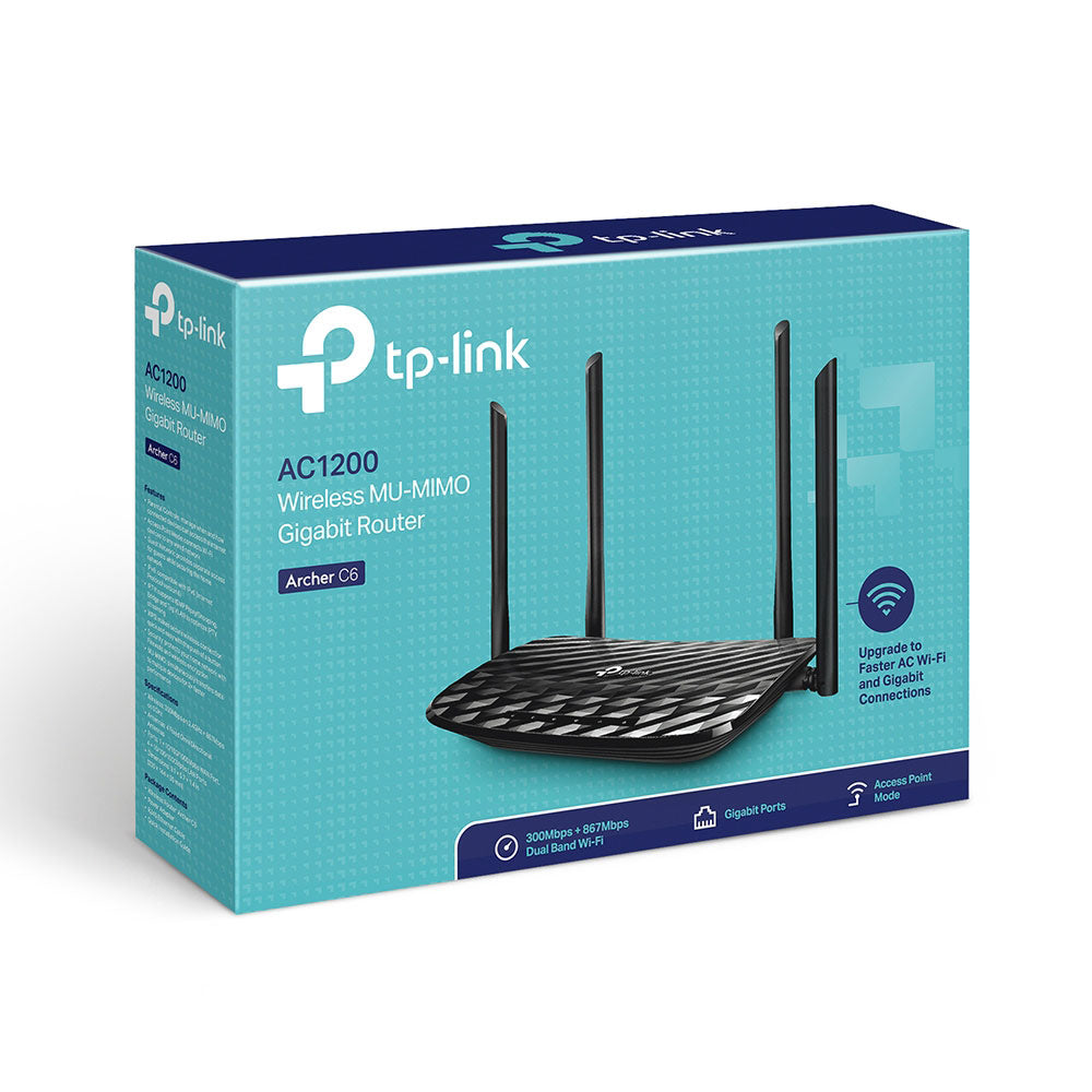 TP-LINK AC1200 MU-MIMO WIFI DUAL BAND GBE ROUTER - image 3