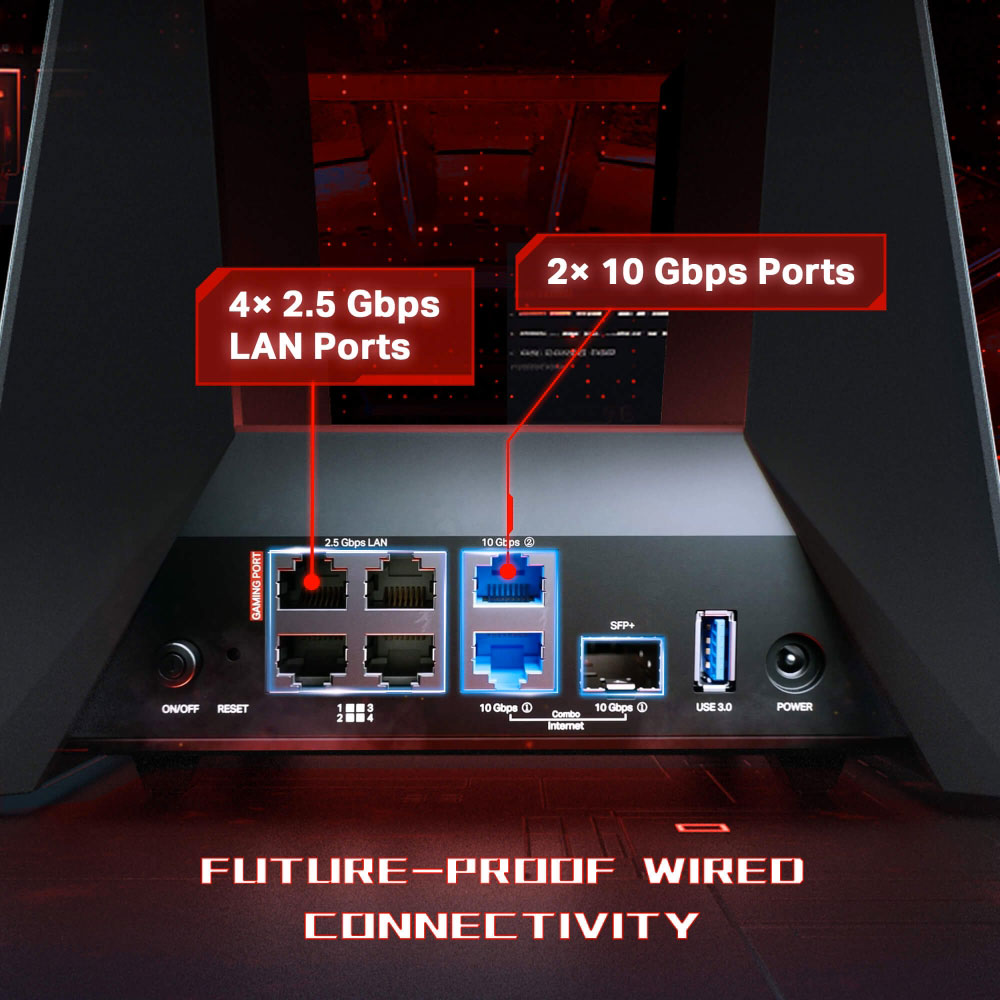 TP-LINK BE19000 TRI-BAND WIFI 7 GAMING ROUTER - image 5