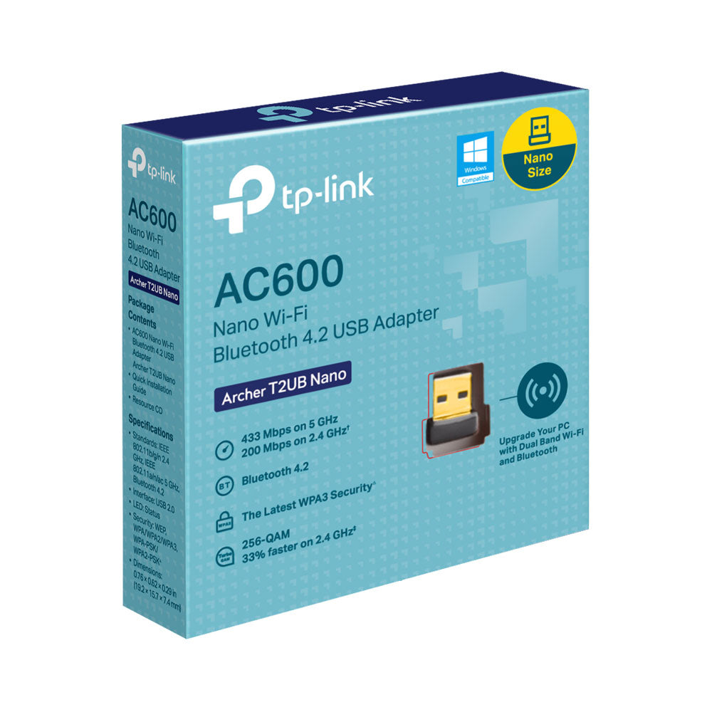 TP-LINK AC600 NANO WIRELESS BLUETOOTH USB ADAPTER