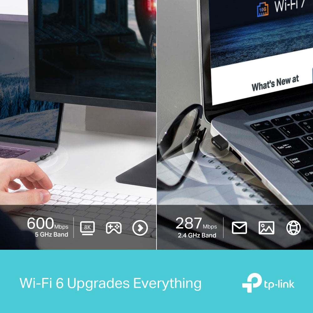 TP-LINK AX900 NANO WIFI 6 BLUETOOTH USB ADAPTER - image 5