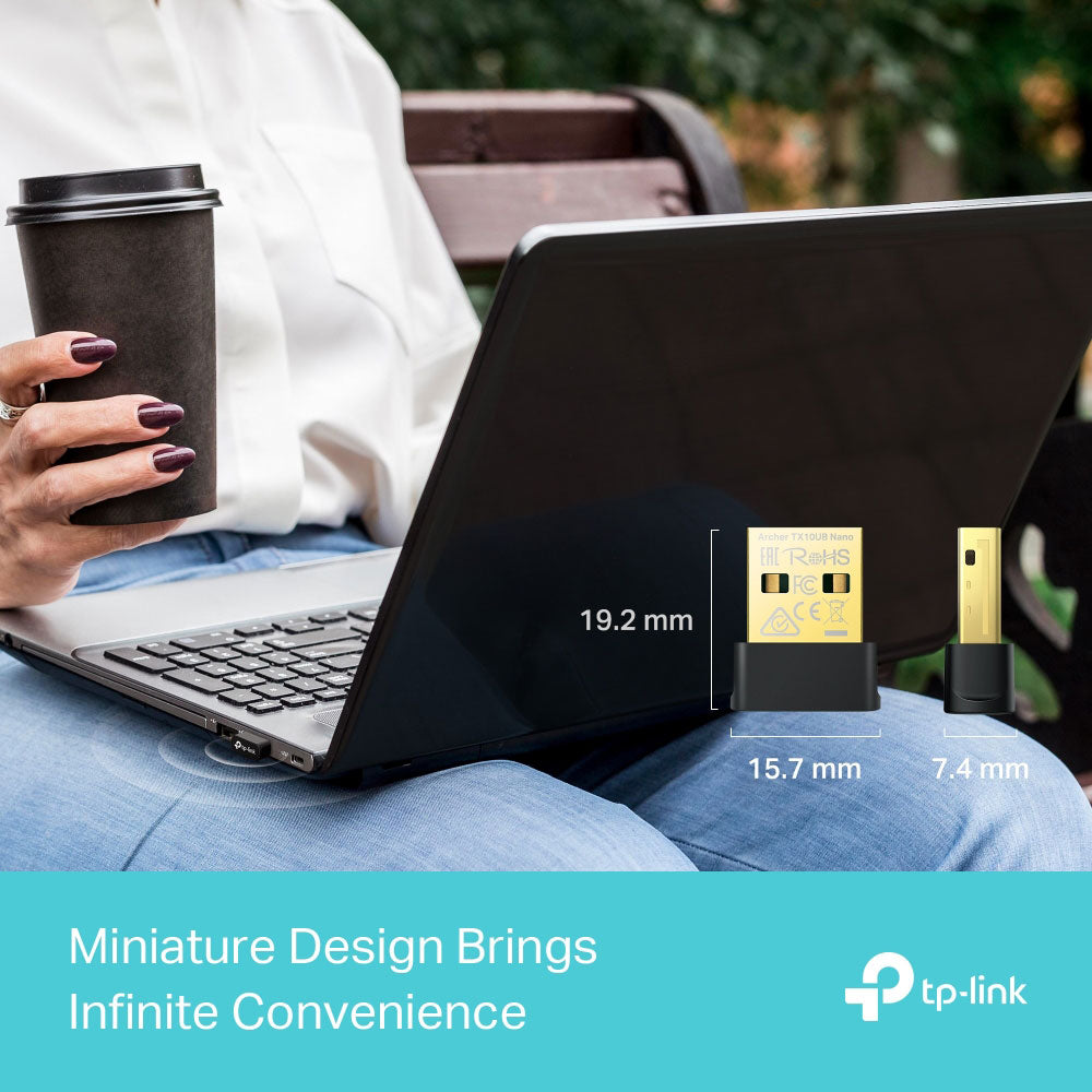 TP-LINK AX900 NANO WIFI 6 BLUETOOTH USB ADAPTER - image 7