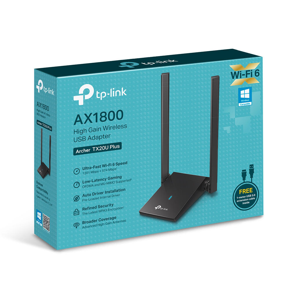 TP-LINK AX1800 DUAL ANTENNA WIRELESS USB ADAPTER - image 3