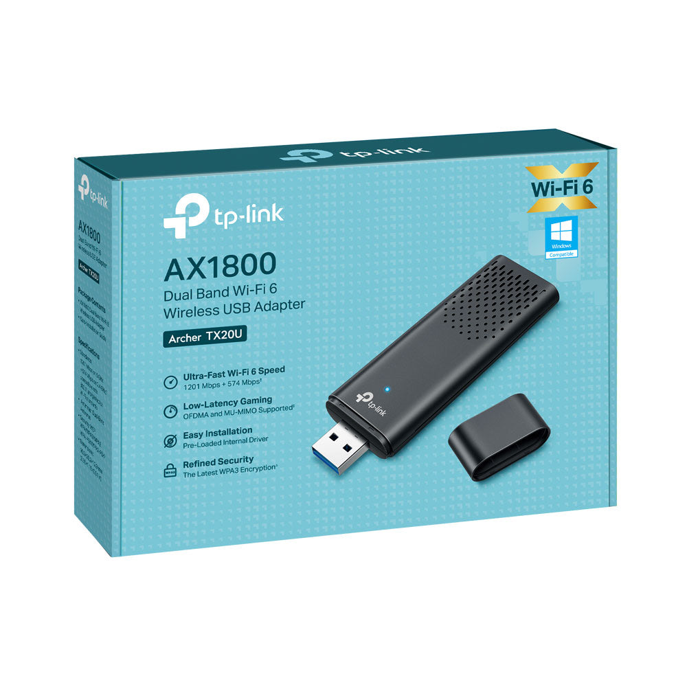 TP-LINK AX1800 DUAL BAND WIFI 6 WIRELESS USB ADAP - image 4