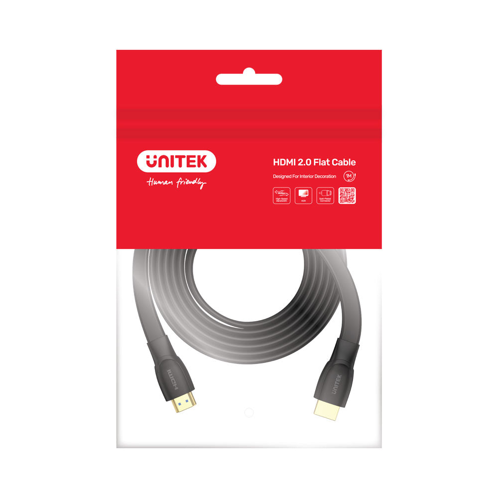UNITEK C11063BK 2M 4K HDMI 2.0 FLAT CABLE - image 3
