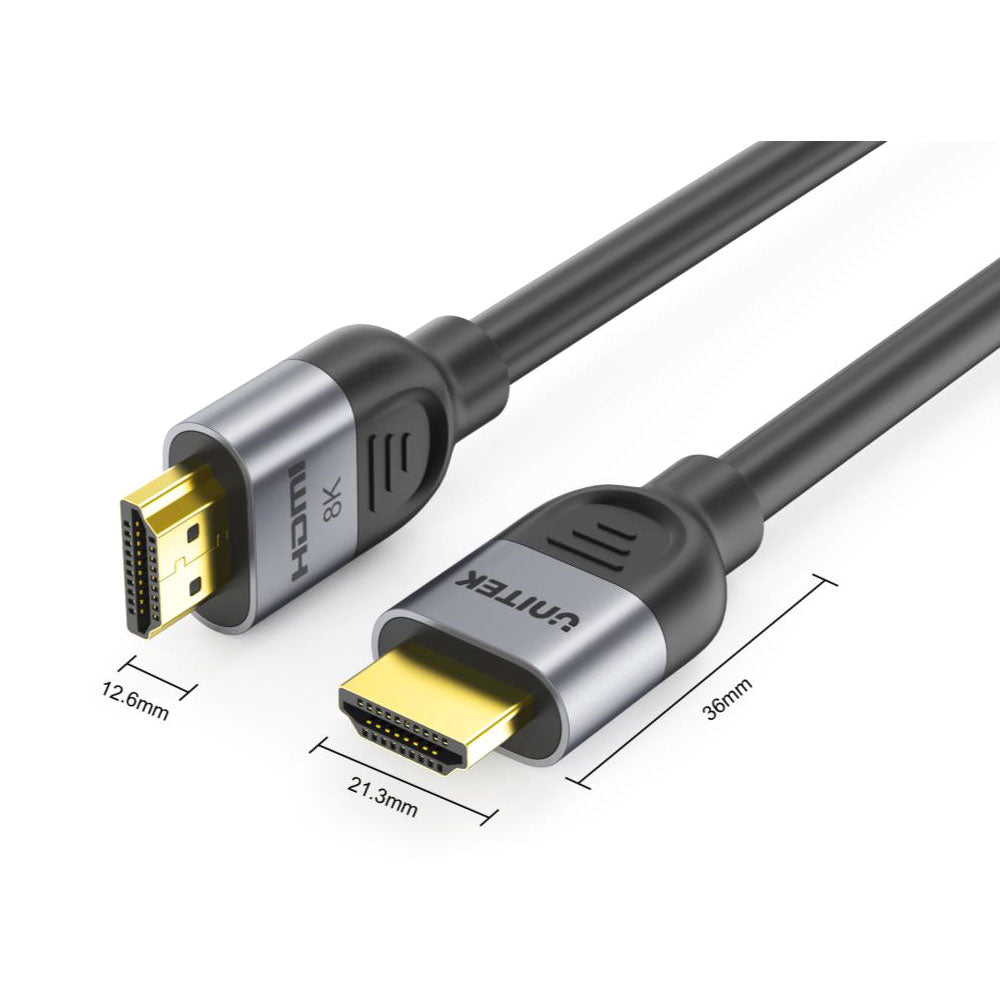 UNITEK HDMI2.1 (8K) MALE TO MALE (C11086GY01-2M - image 2
