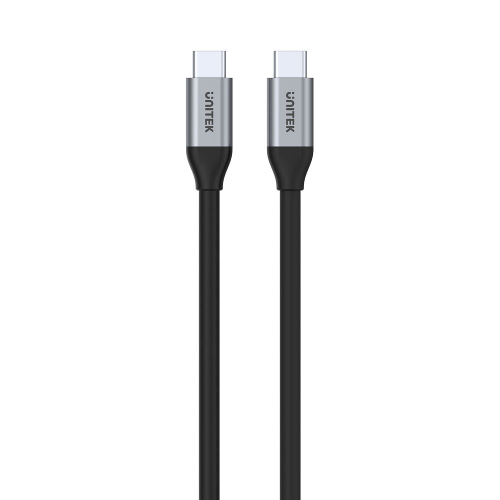 UNITEK C14082ABK 1M USB3.2 GEN2 10GBPS TYPE-C 100W PD FAST CHARGING CABLE WITH 4K @60HZ - image 3