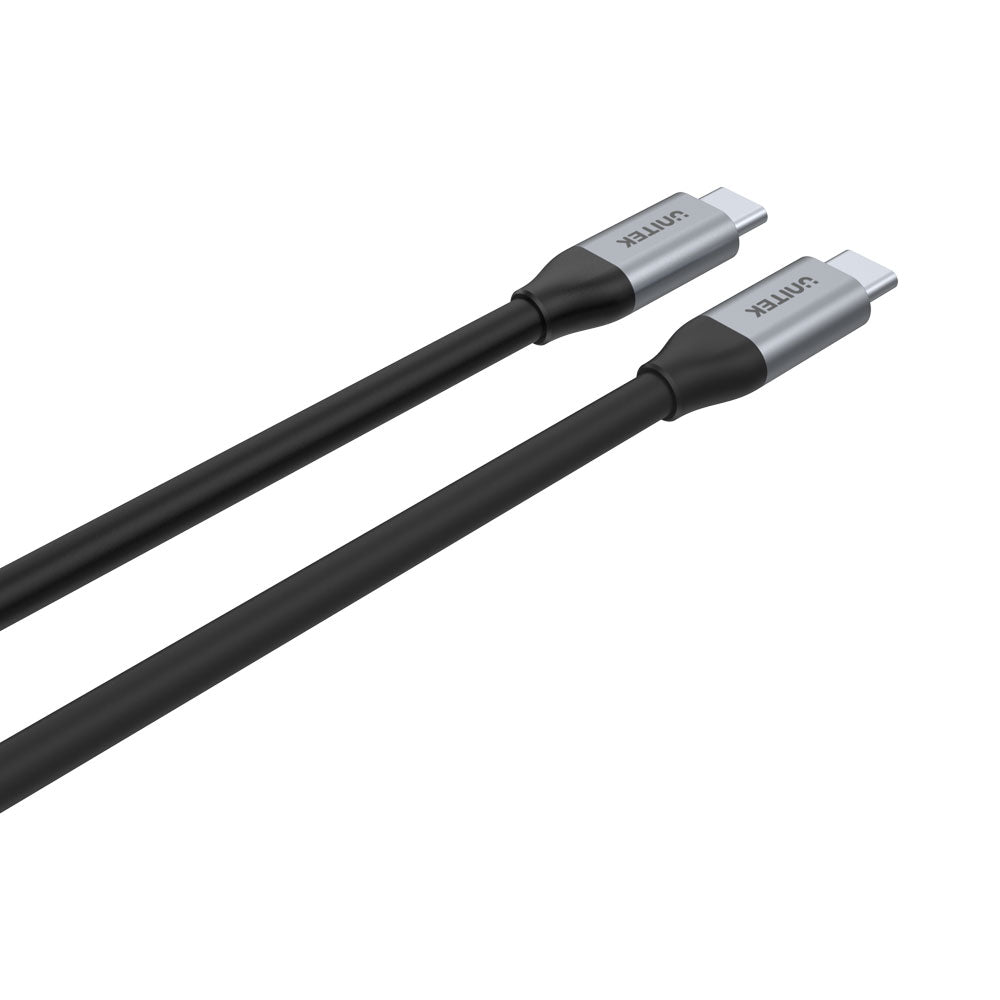 UNITEK C14082ABK 1M USB3.2 GEN2 10GBPS TYPE-C 100W PD FAST CHARGING CABLE WITH 4K @60HZ - image 2