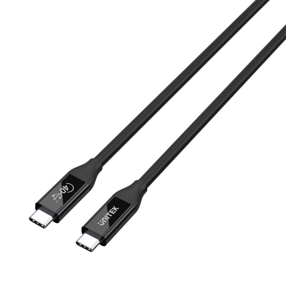 UNITEK 0.8M (USB4)TYPE-C (M-M)100W CAB(C14100BK) - image 4
