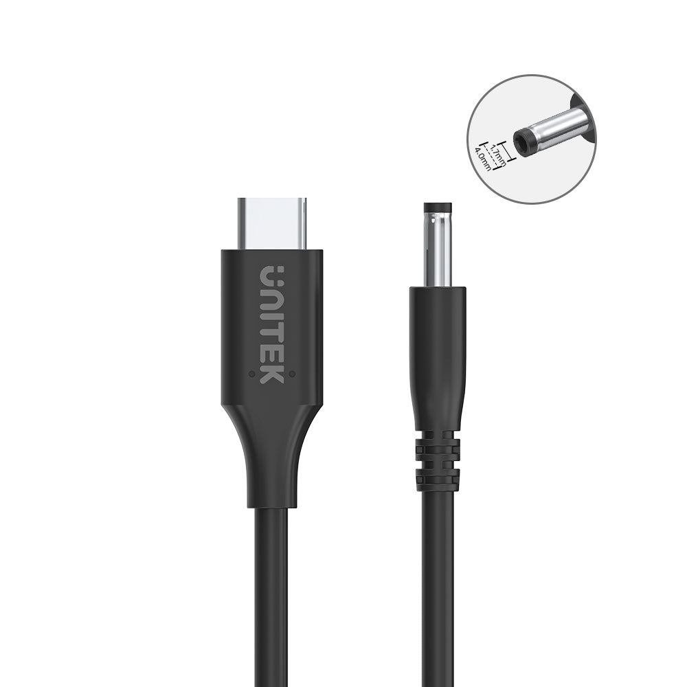 UNITEK LENOVO USB-C TO 4.0X1.7MM (C14118BK-1.8M) - image 2