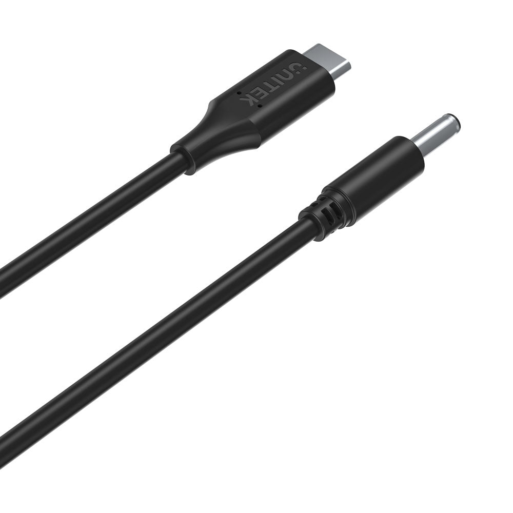 UNITEK C14120BK-1.8M 65W USB TYPE-C TO DC CHARGING CABLE WITH 4.5 × 3.0MM DC JACK FOR DELL LAPTOPS - image 3