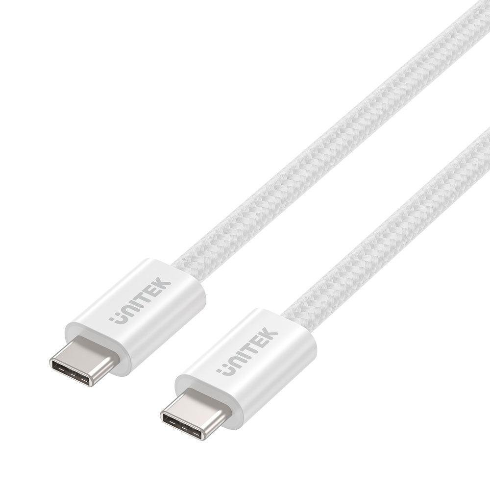 UNITEK 14141AW 1M 100W MAGNETIC TYPE-C CABLE - WHITE - image 2