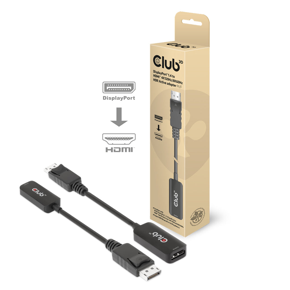 DISPLAYPORT 1.4 TO HDMI 4K120HZ ACTIVE ADAPTER M/F - image 4
