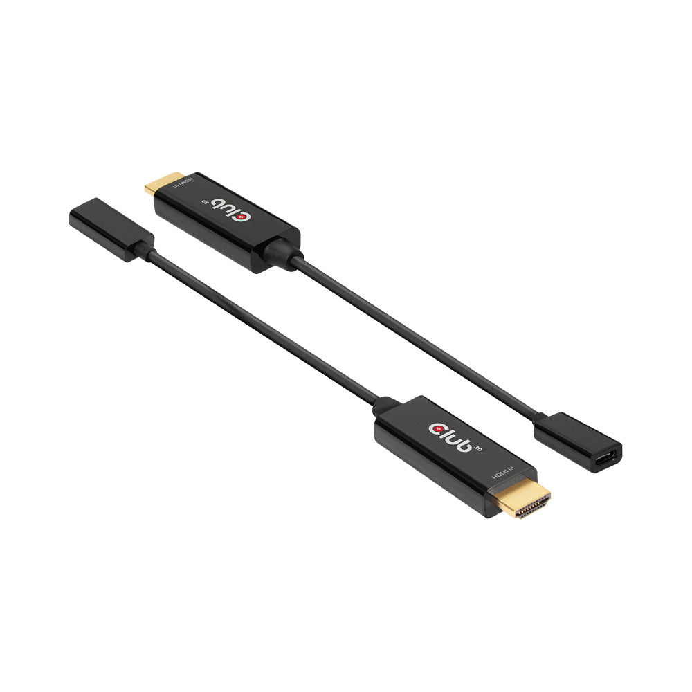 CLUB3D CAC-1333 4K @60HZ HDMI MALE TO TYPE-C FEMALE ADAPTER - image 2