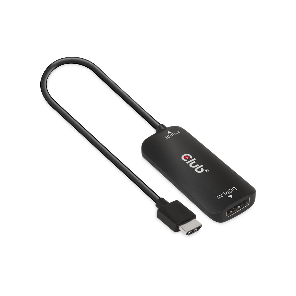CLUB3D CAC-1335 HDMI TO DISPLAYPORT 4K 120HZ OR 8K 30HZ ACTIVE ADAPTER WITH OPTIONAL MICRO USB POWER INPUT - image 5
