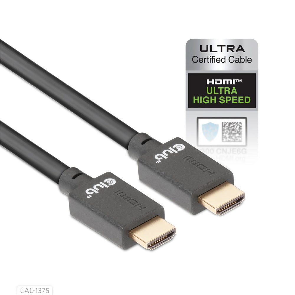 CLUB3D CAC-1375 5M 8K @60HZ ULTRA HIGH SPEED HDMI 2.1 CABLE - image 2