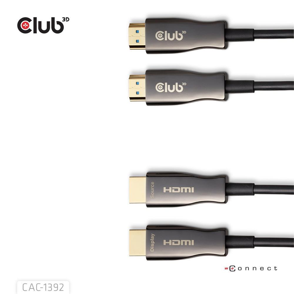 CLUB3D CAC-1392 30M 8K @60HZ HDMI 2.1 ULTRA HIGH-SPEED UNIDIRECTIONAL AOC CABLE - image 3