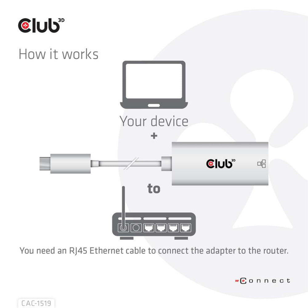 USB3.2 GEN1 TYPE-C TO GIG ETH ADAPTER M/F - image 5