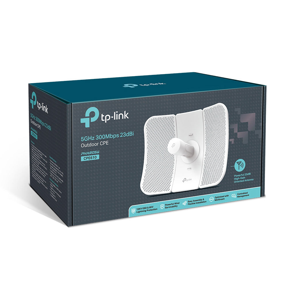 TP-LINK 5GHZ 300MBS OUTDOOR CPE WITH 23DBI ANTENNA - image 4