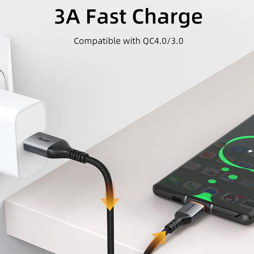 CABLETIME CA40H 1M USB3.0 TYPE-A TO TYPE-C 5GBPS DATA AND 3A CHARGING CABLE (CT-AMCMG1-AG1) - image 3