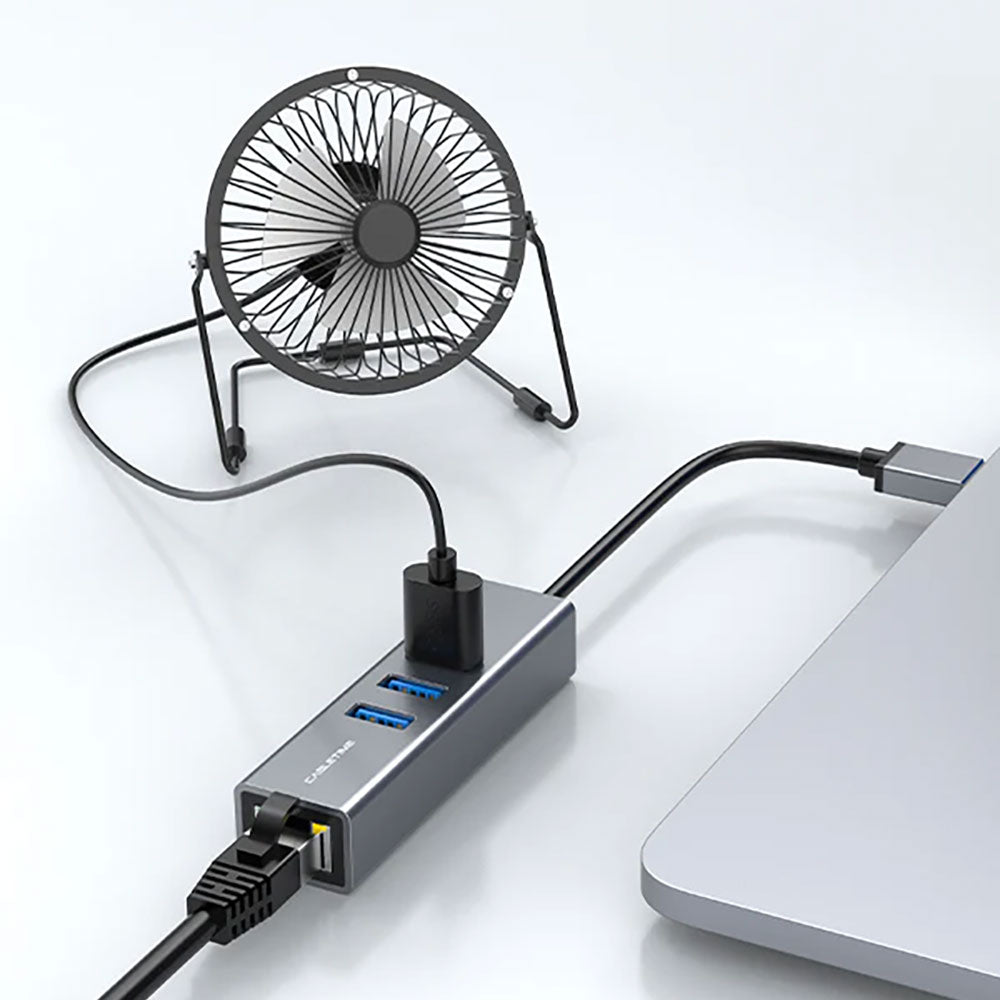 CABLETIME CB55G 3-PORT USB3.0 HUB WITH GIGABIT ETHERNET ADAPTER (CT-AMLU3-AG) - image 3