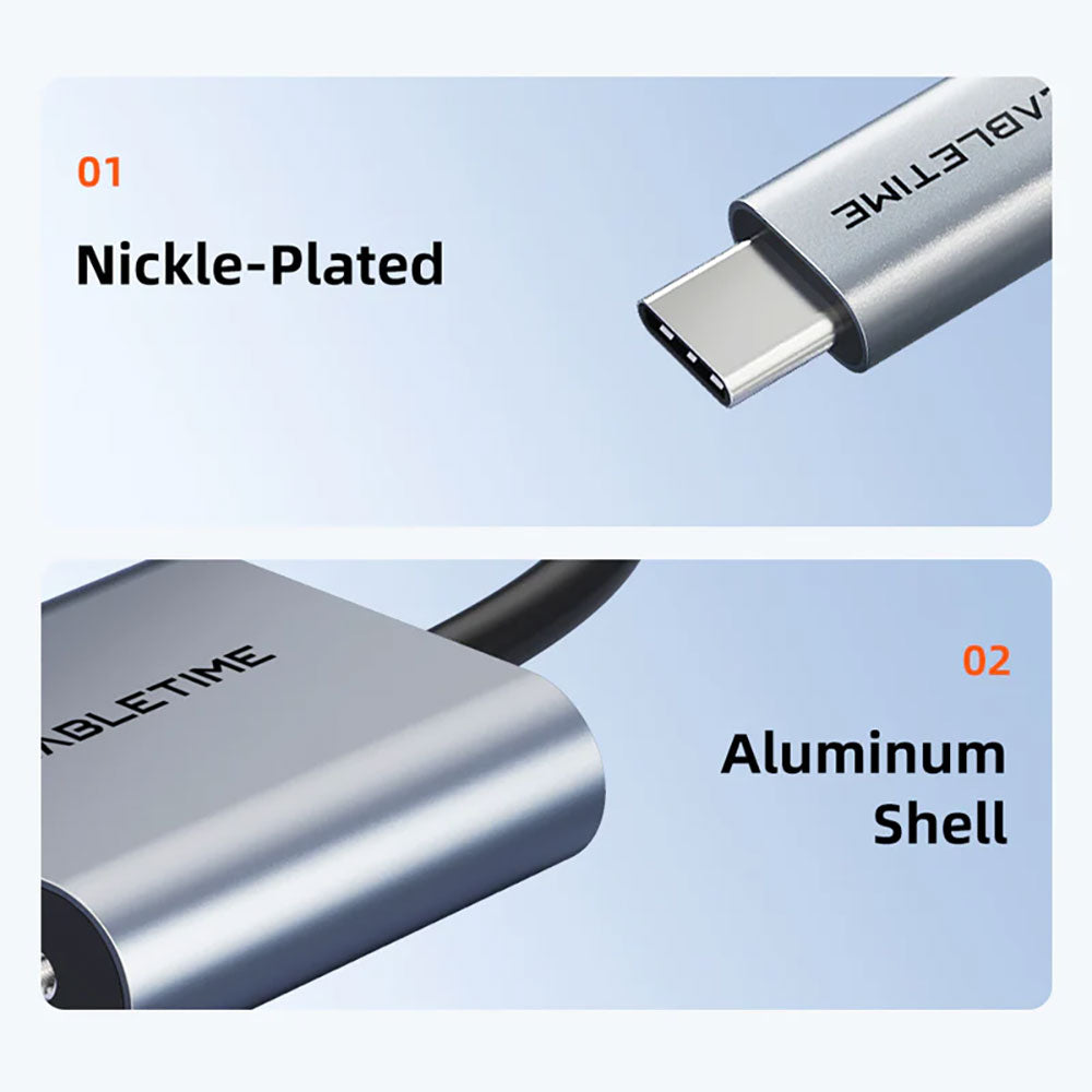 CABLETIME CP17A 1080P USB TYPE-C TO VGA FEMALE ADAPTER (CT-C160-PU31-CMVGA1) - image 3