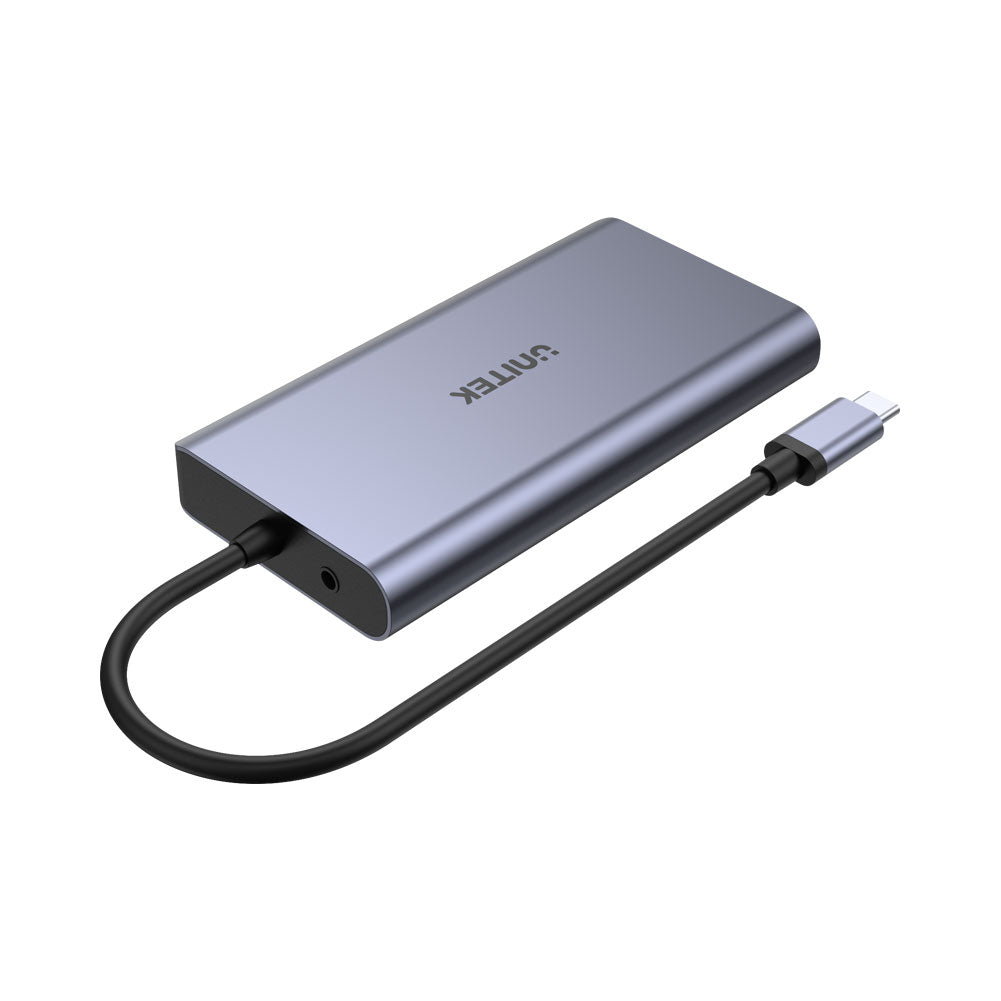 UNITEK USB TYPE-C 8IN1 ETHERNET HUB(D1019B)* - image 2